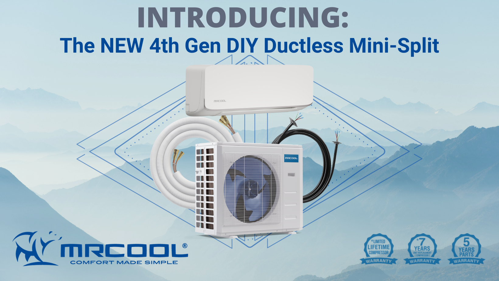 INTRODUCING: The NEW 4th Gen DIY Ductless Mini-Split